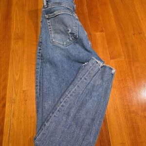 LOFT Curvy High-Rise Skinny Ankle Jeans – Size 25 / 0